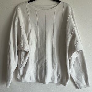 Handmade White Women's Sweater